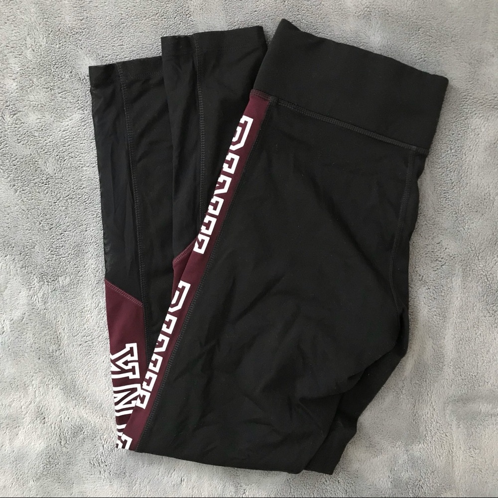 VS Pink Mesh Leggings